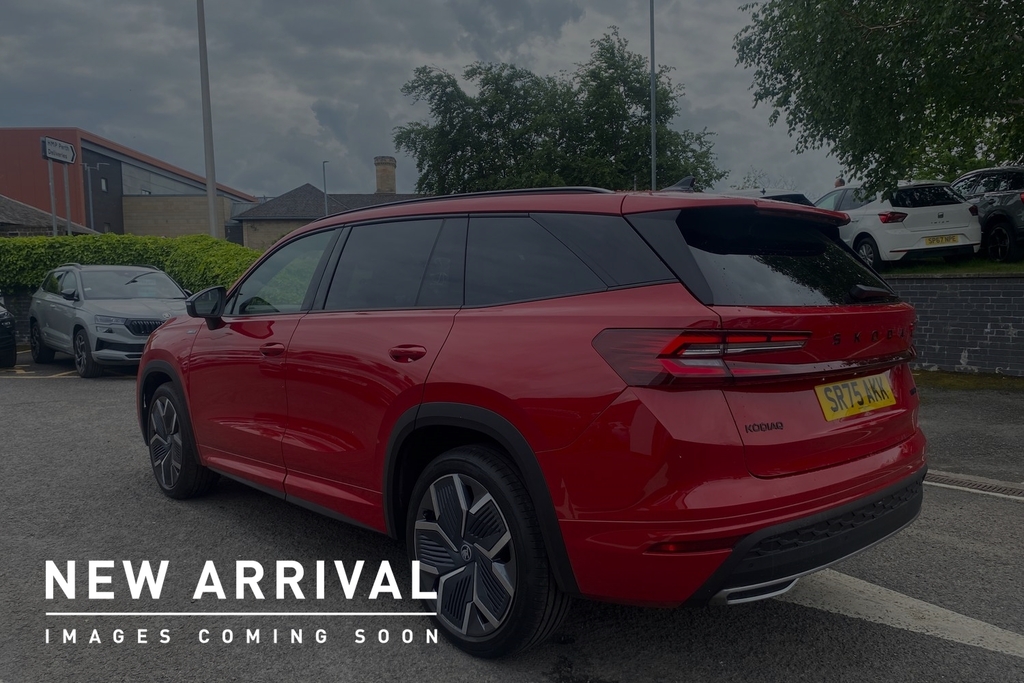 Skoda Kodiaq 1.5 Tsi E-tec Sportline Dsg 7 Seat SR75AKK Red #3