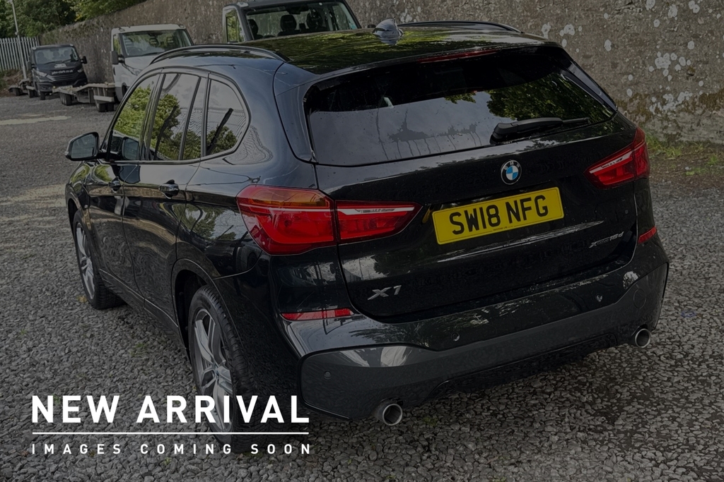 BMW X1 X1 Xdrive18d M Sport SW18NFG Black #3