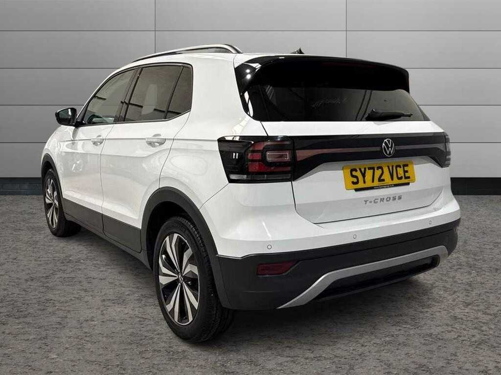 Volkswagen T-Cross 1.0 Tsi 110 Black Edition SY72VCE White #5