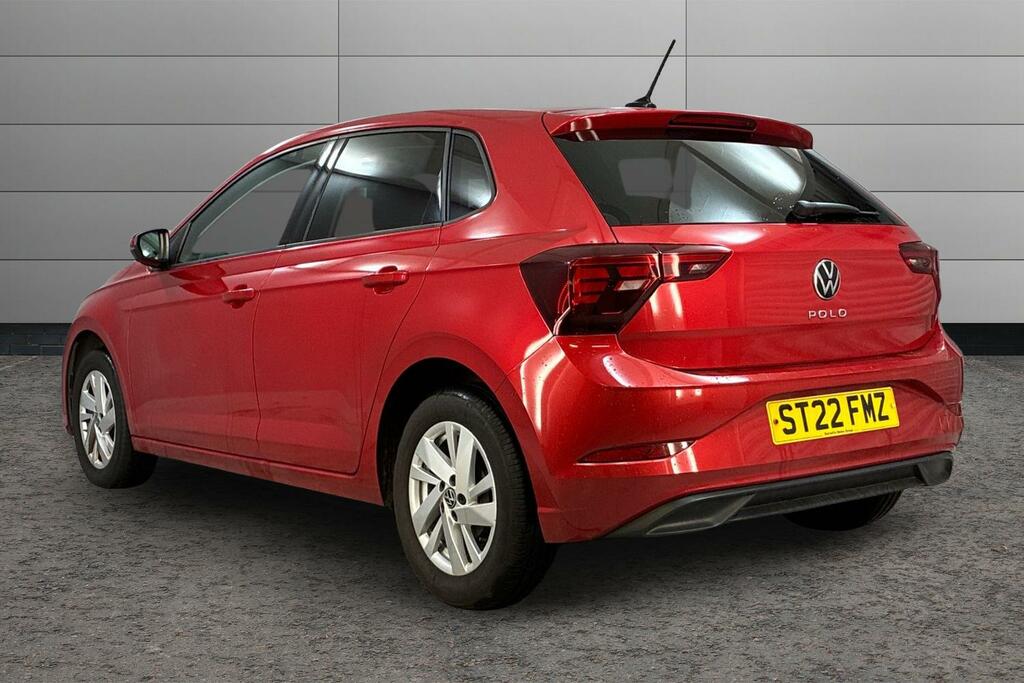 Volkswagen Polo 1.0 Tsi Life Dsg ST22FMZ Red #3