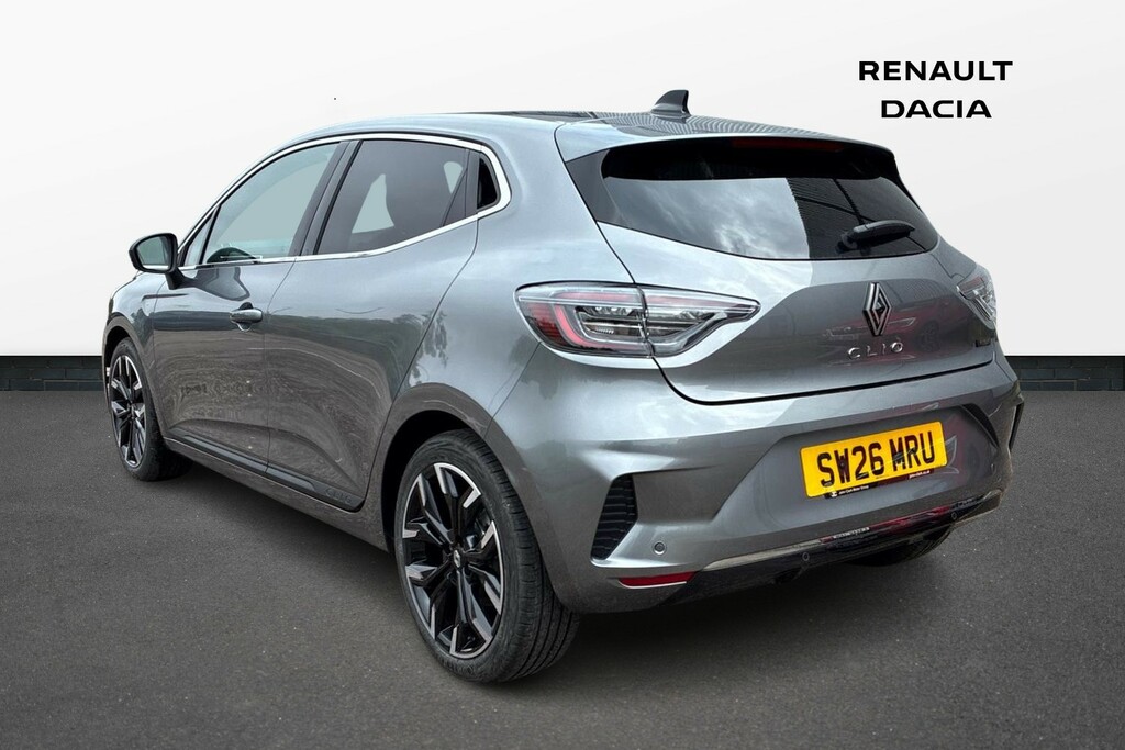 Renault Clio 1.6 E-tech Techno Hatchback Hybrid SW26MRU Grey #3