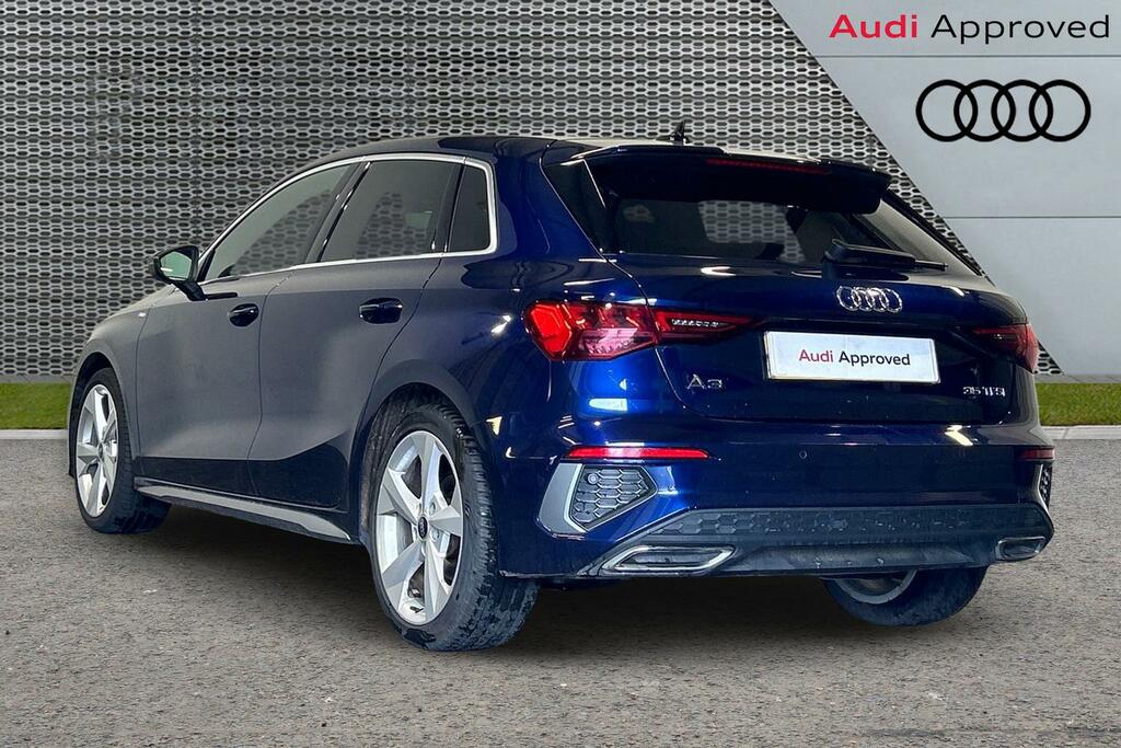 Audi A3 S Line 35 Tfsi 150 Ps 6-Speed SW22JWV Blue #3