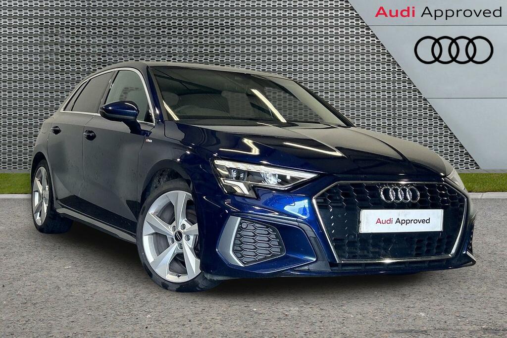Audi A3 S Line 35 Tfsi 150 Ps 6-Speed Blue