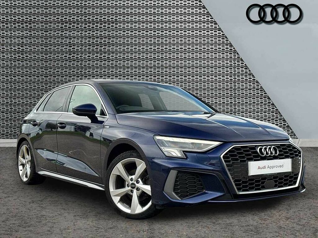 Audi A3 S Line 35 Tfsi 150 Ps 6-Speed Blue