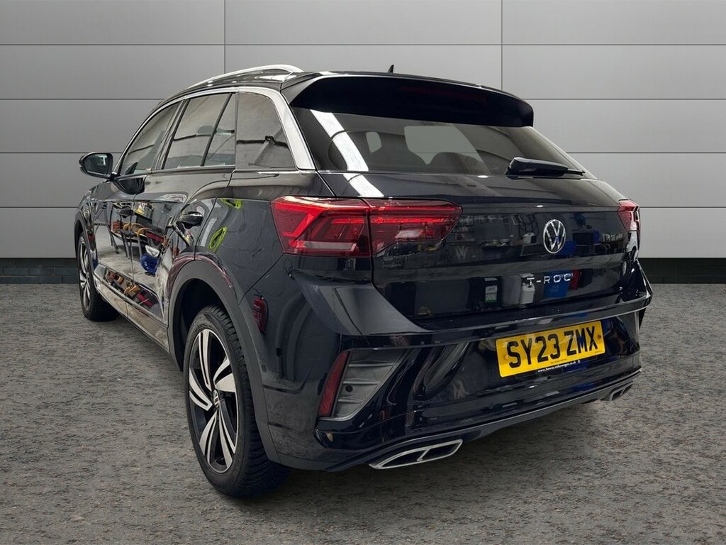 Volkswagen T-Roc 1.5 Tsi R-line SY23ZMX Black #3