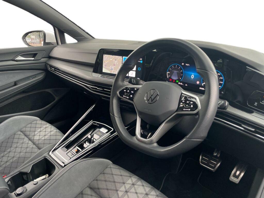 Volkswagen Golf 1.5 Etsi 150 R-line Dsg VO73OZM White #6