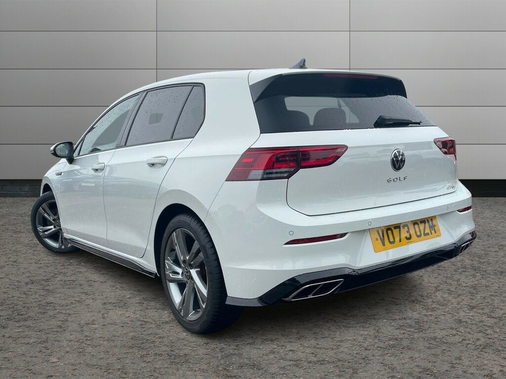 Volkswagen Golf 1.5 Etsi 150 R-line Dsg VO73OZM White #3