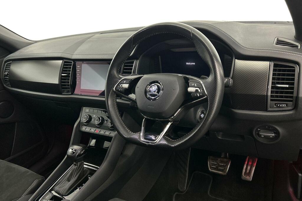Skoda Kodiaq 2.0 Tdi 200 Sport Line 4X4 Dsg 7 Seat YB22SMV Black #6
