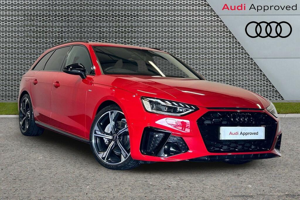 Audi A4 Avant Avant Black Edition 40 Tdi Quattro 204 Ps S Tronic Red