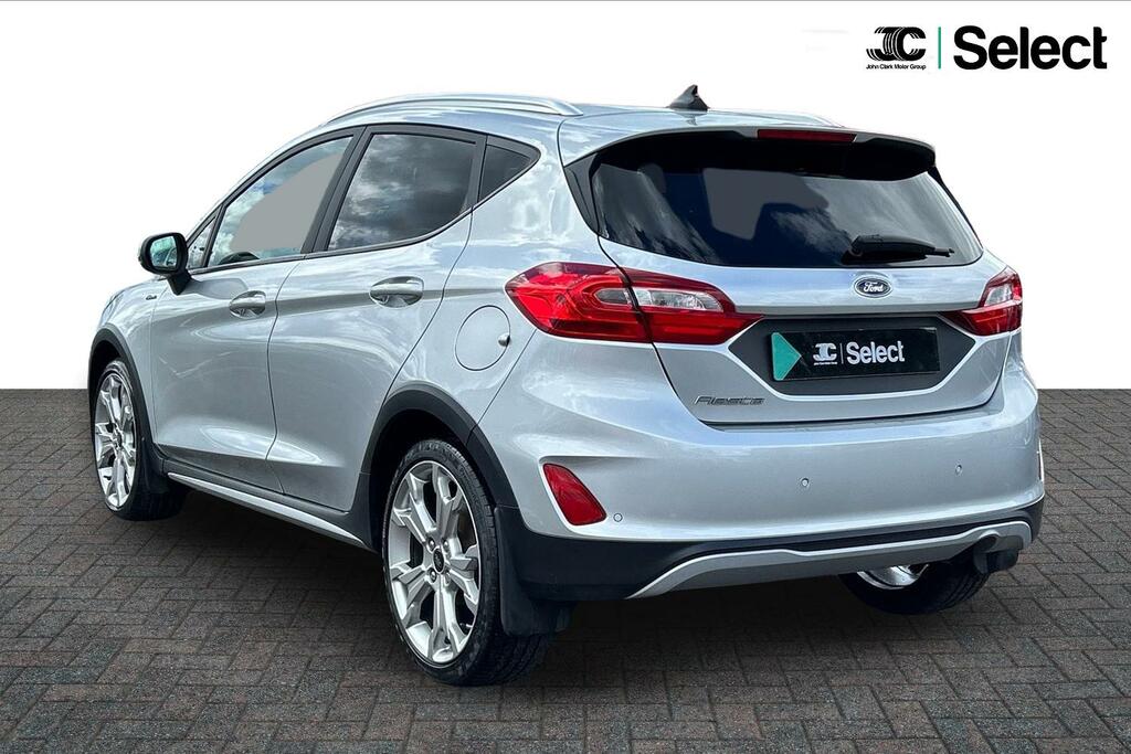 Ford Fiesta 1.5 Tdci Active X Edition Euro 6 Ss EN69THZ Silver #4