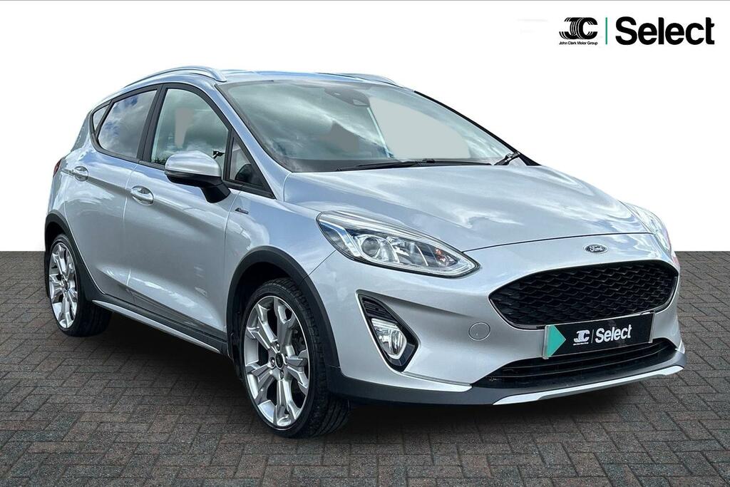 Ford Fiesta 1.5 Tdci Active X Edition Euro 6 Ss Silver