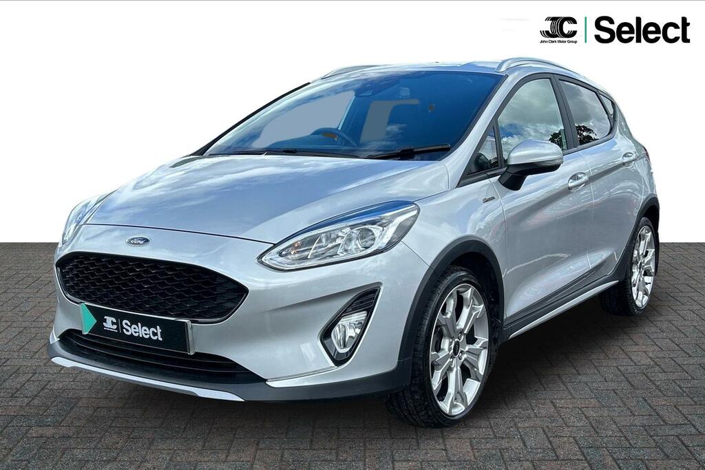 Ford Fiesta 1.5 Tdci Active X Edition Euro 6 Ss EN69THZ Silver #3