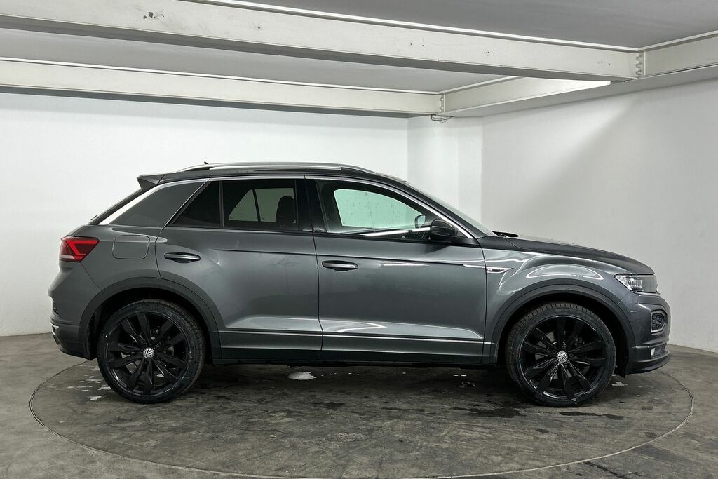 Volkswagen T-Roc 1.6 Tdi R-line Grey #4