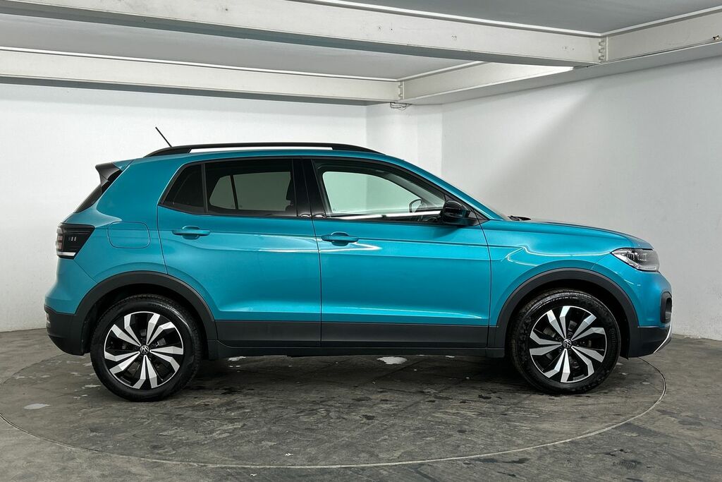 Volkswagen T-Cross 1.0 Tsi 110 Black Edition Blue #4