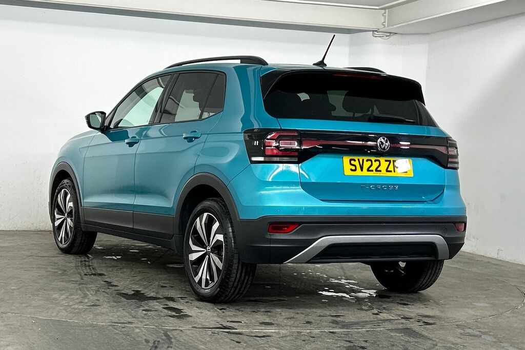Volkswagen T-Cross 1.0 Tsi 110 Black Edition Blue #3