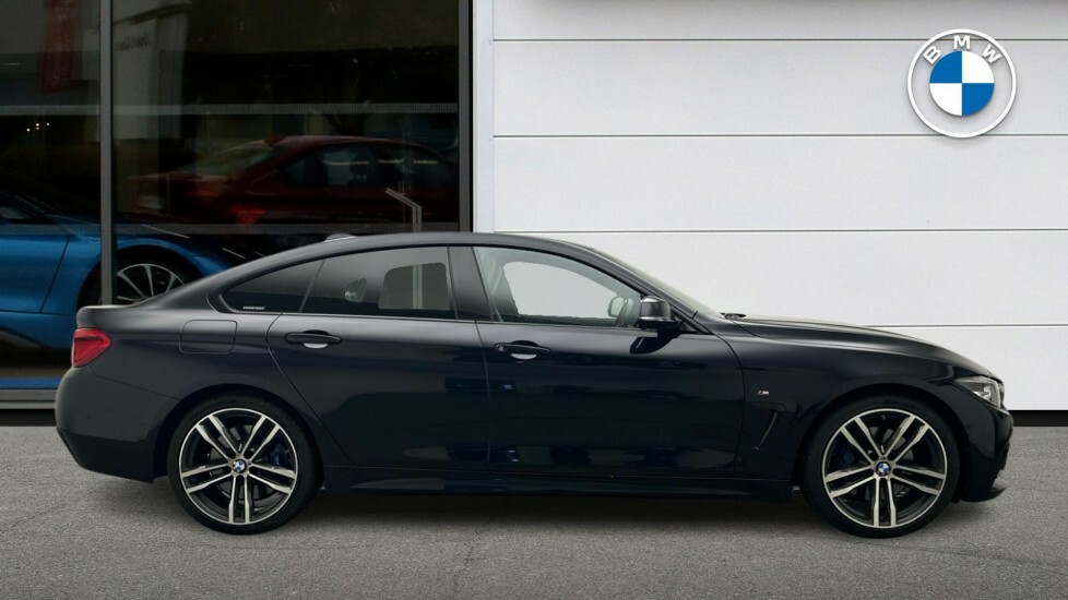 BMW 4 Series Gran Coupe 420D M Sport Gran Coupe GY18ODH Black #3