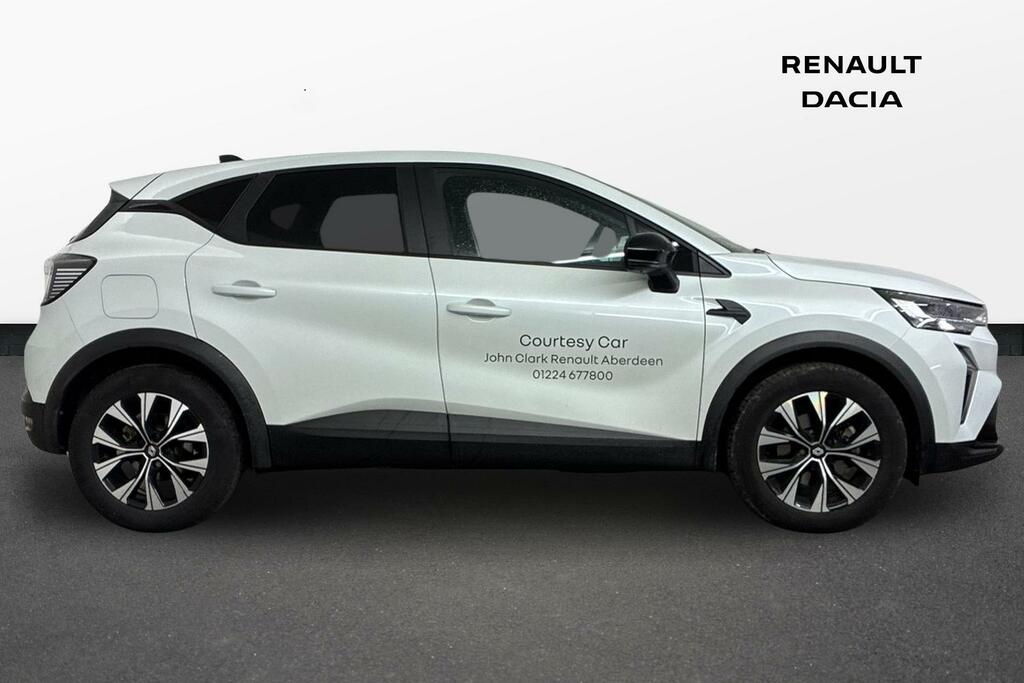 Renault Captur 1.6 E-tech Evolution Euro 6 Ss White #4