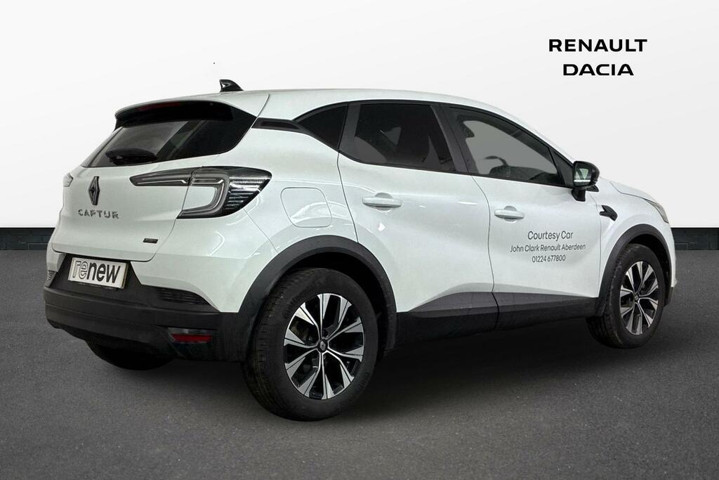 Renault Captur 1.6 E-tech Evolution Euro 6 Ss White #3
