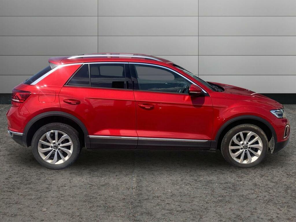 Volkswagen T-Roc 1.5 Tsi Style Dsg SX22CNK Red #4