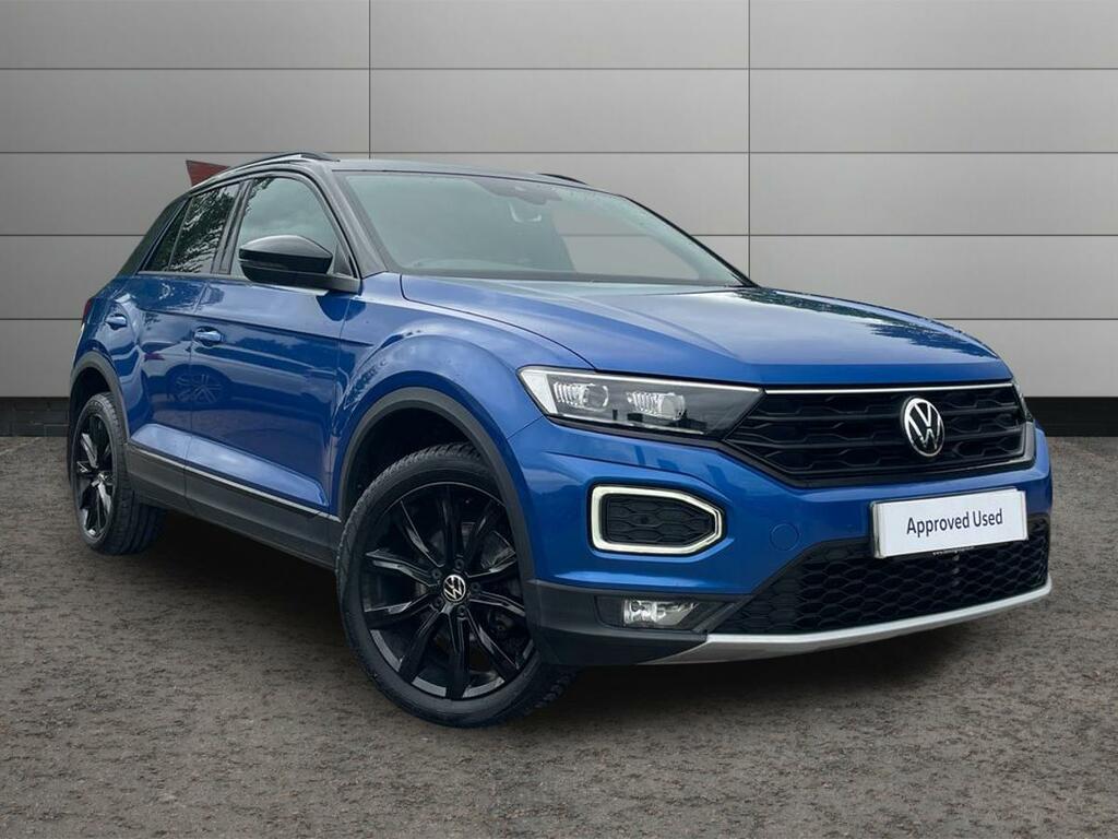 Volkswagen T-Roc 1.5 Tsi Evo Black Edition Dsg Blue
