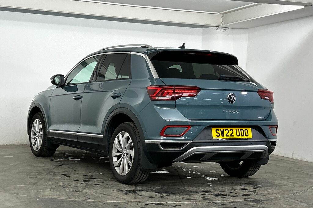 Volkswagen T-Roc 2.0 Tsi 4Motion Style Dsg Blue #3