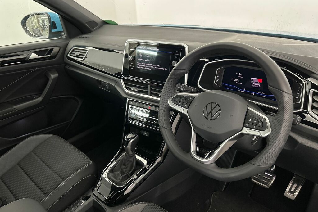 Volkswagen T-Roc 1.5 Tsi R-line Dsg SM25FET Blue #6