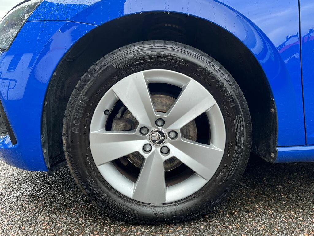 Skoda Scala 1.0 Tsi 110Ps Se Dsg Blue #5