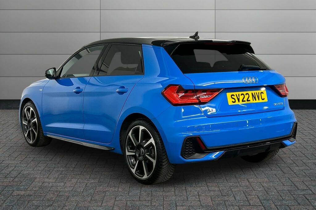 Audi A1 30 Tfsi 110 Black Edition SV22NVC Blue #3