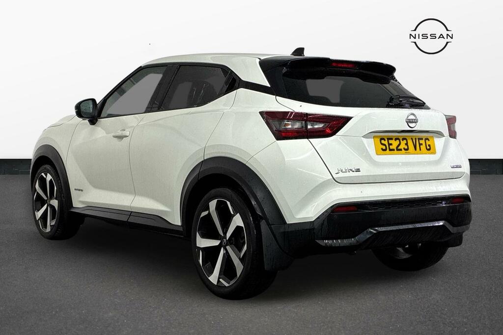 Nissan Juke 1.6 Tekna Euro 6 White #4