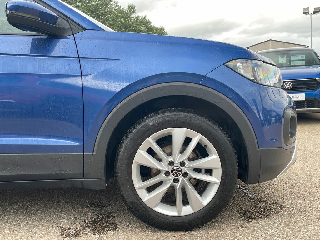 Volkswagen T-Cross 1.0 Tsi 110 Se Dsg Blue #5