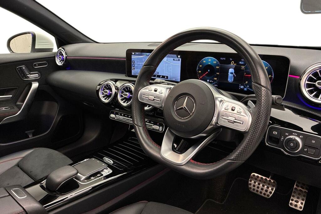 Mercedes-Benz A Class A180d Amg Line Premium Plus SP19RZJ White #6