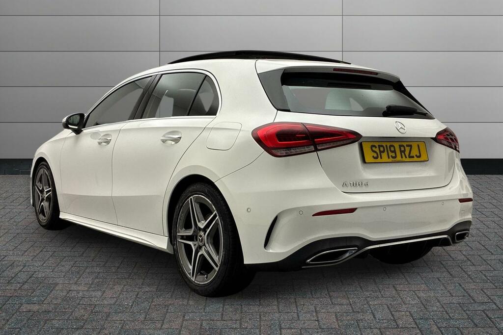 Mercedes-Benz A Class A180d Amg Line Premium Plus SP19RZJ White #3