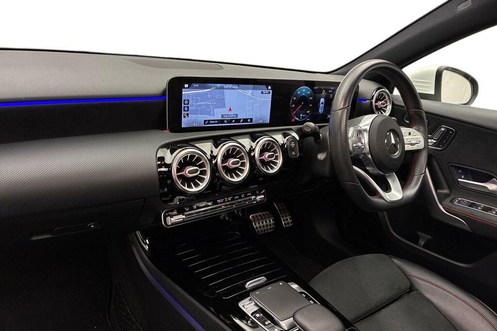 Mercedes-Benz A Class A180d Amg Line Premium Plus SP19RZJ White #2