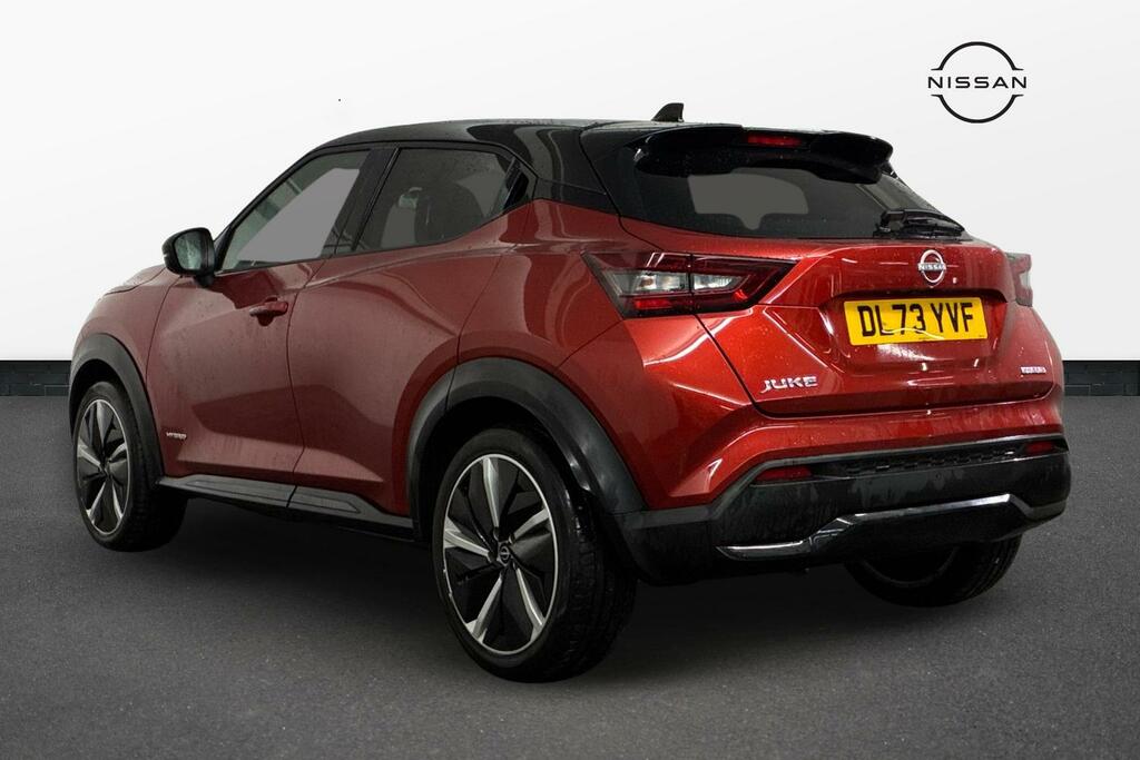 Nissan Juke 1.6 Tekna Suv Hybrid Euro 6 143 Red #4