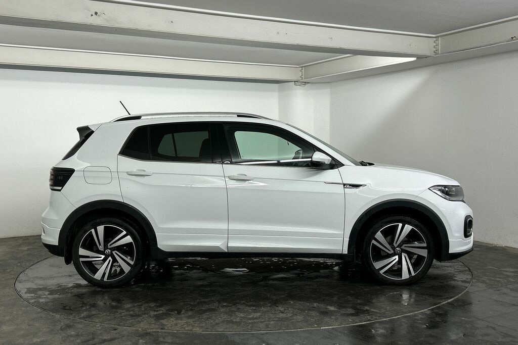 Volkswagen T-Cross 1.0 Tsi 110 R-line Dsg White #4
