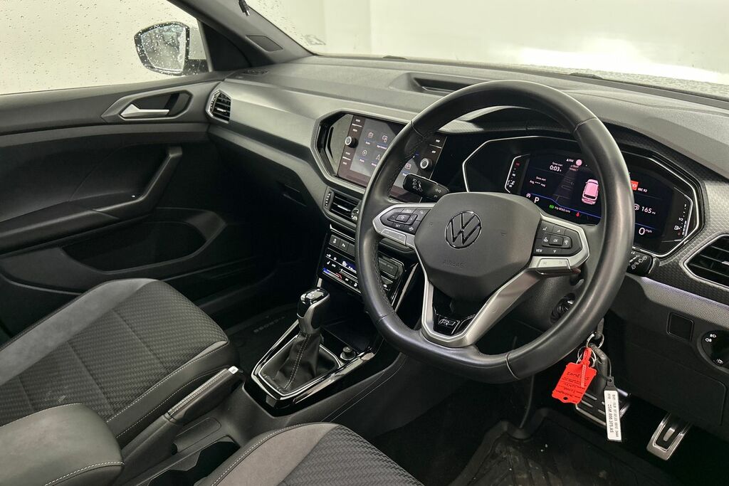 Volkswagen T-Cross 1.0 Tsi 110 R-line Dsg White #6