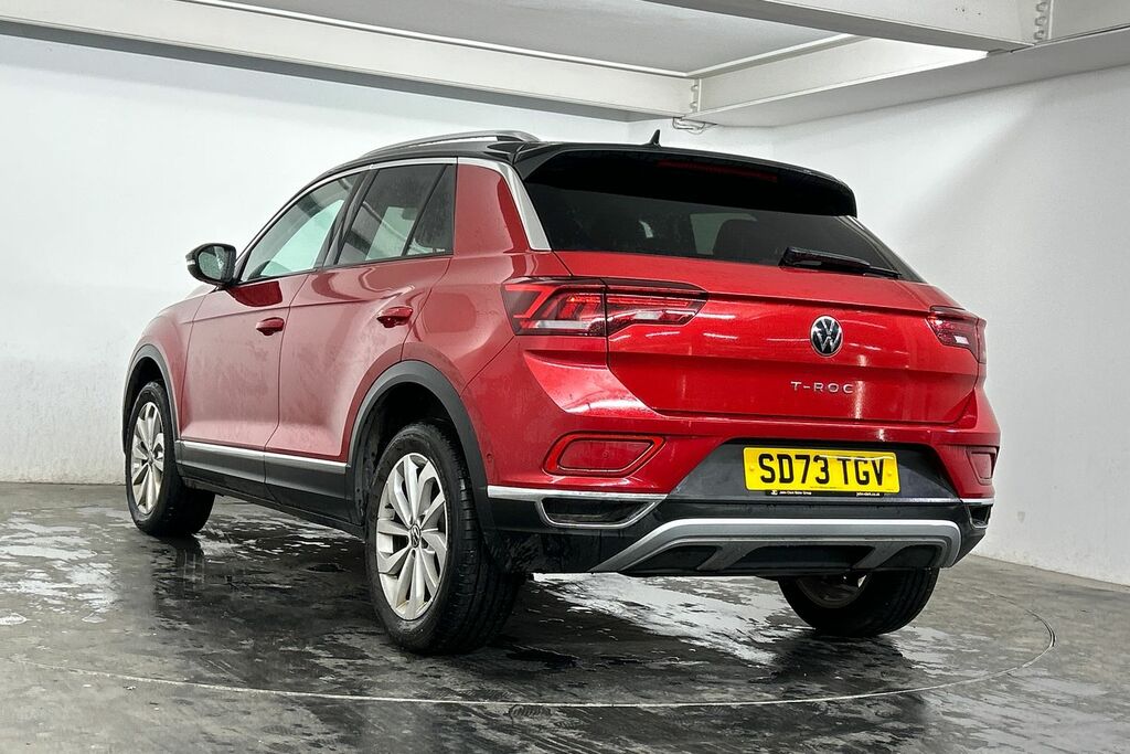 Volkswagen T-Roc 1.5 Tsi Style SD73TGV Red #3