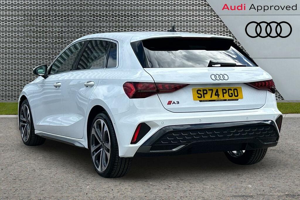 Audi A3 S Line 30 Tfsi 116 Ps S Tronic SP74PGO White #3