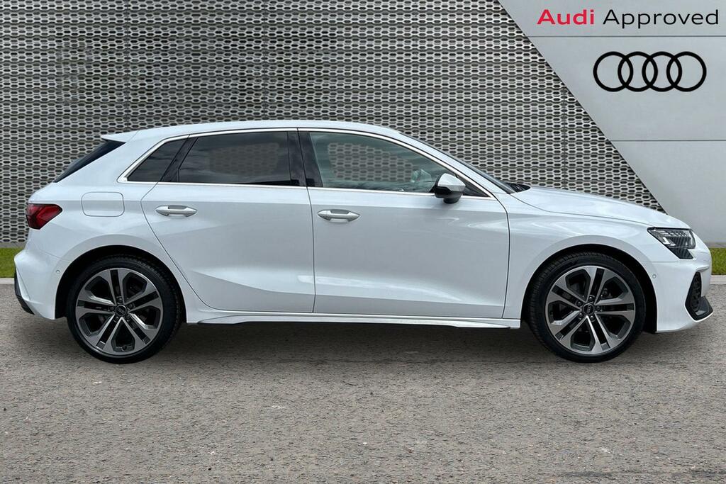 Audi A3 S Line 30 Tfsi 116 Ps S Tronic SP74PGO White #4