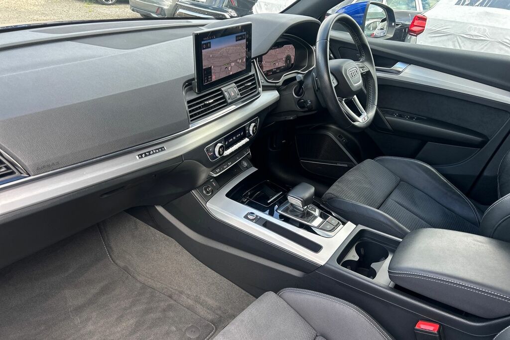 Audi Q5 S Line 40 Tdi Quattro 204 Ps S Tronic Blue #2