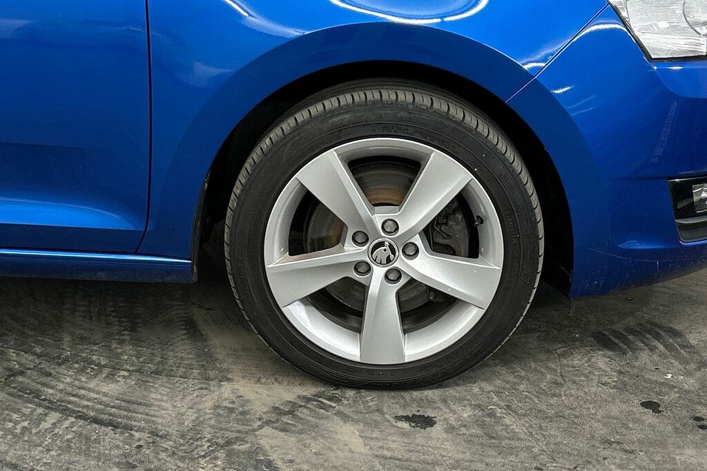 Skoda Rapid Spaceback 1.0 Tsi 110 Se Tech Blue #5