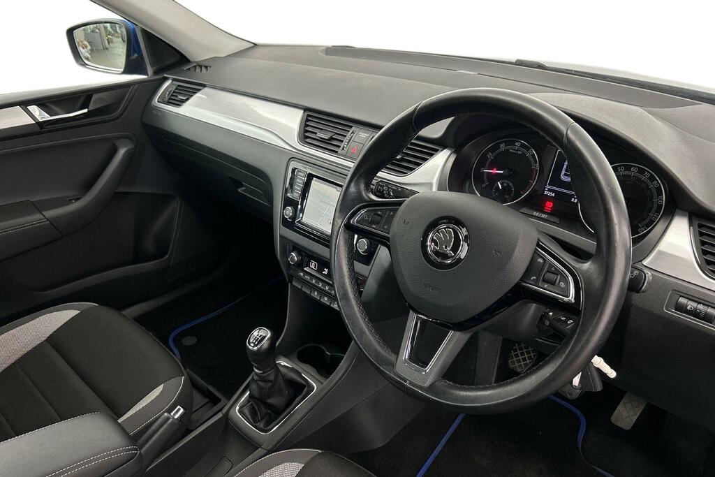 Skoda Rapid Spaceback 1.0 Tsi 110 Se Tech Blue #6