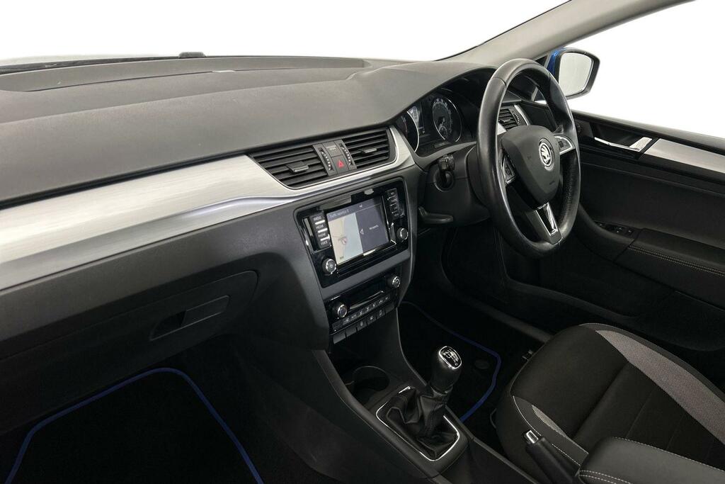 Skoda Rapid Spaceback 1.0 Tsi 110 Se Tech Blue #2