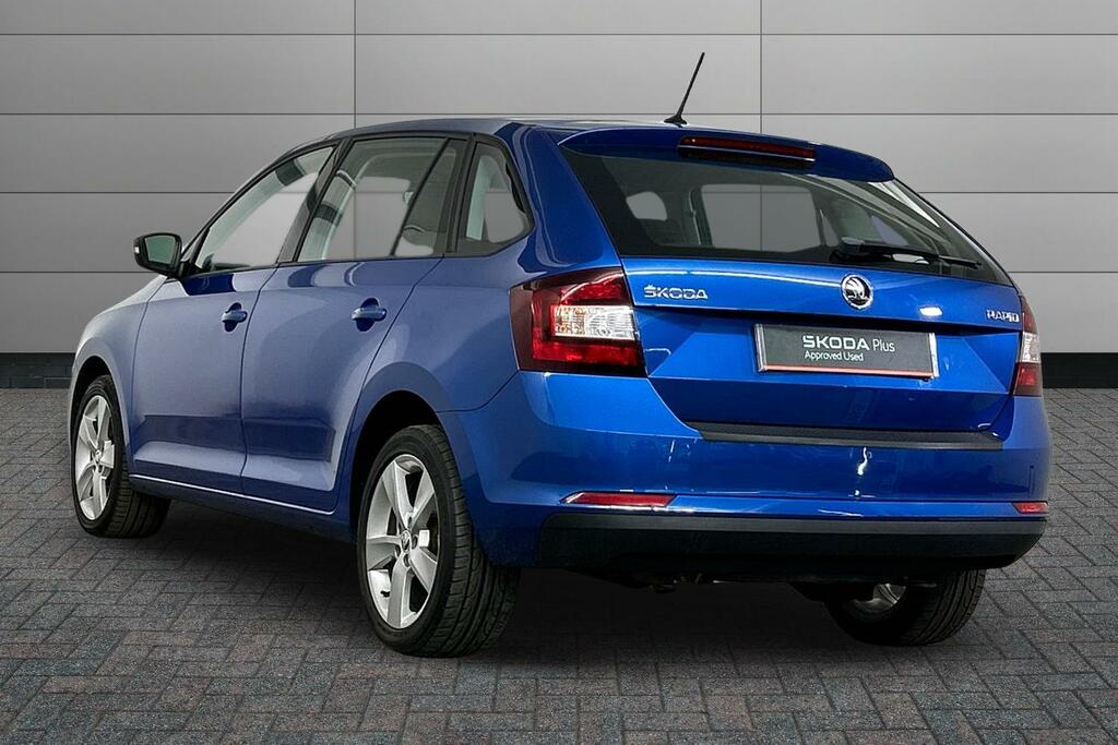 Skoda Rapid Spaceback 1.0 Tsi 110 Se Tech Blue #3