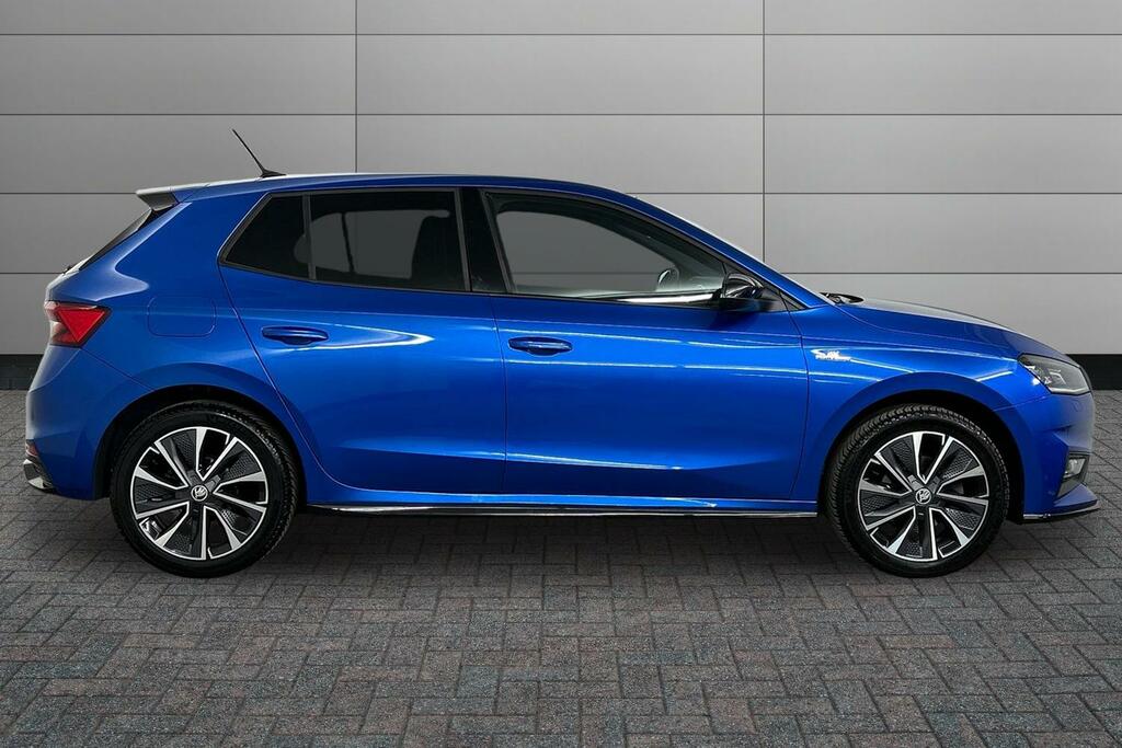 Skoda Fabia 1.0 Tsi 110 Monte Carlo Blue #4