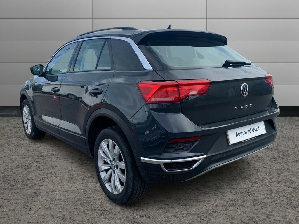 Volkswagen T-Roc 1.5 Tsi Evo Se Dsg Grey #3