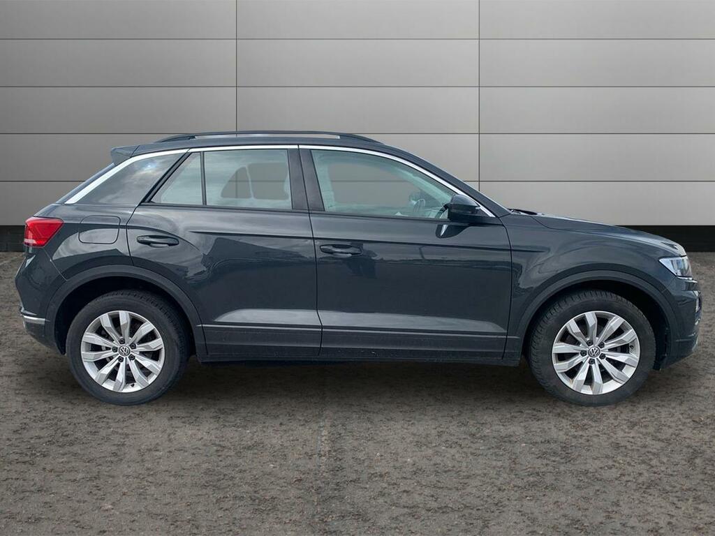 Volkswagen T-Roc 1.5 Tsi Evo Se Dsg Grey #4