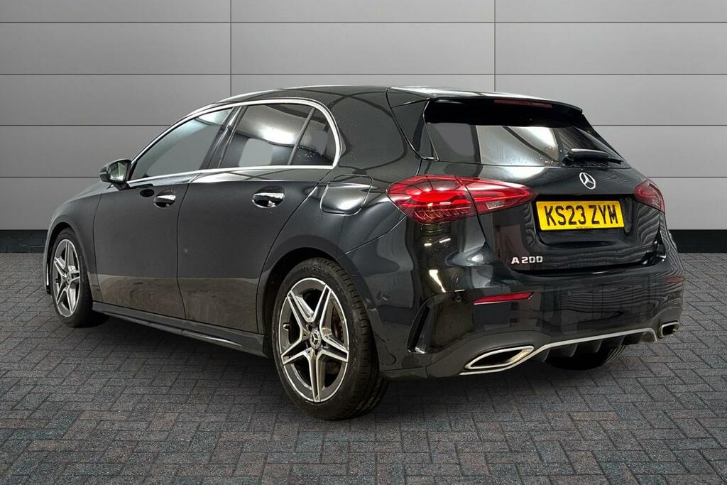 Mercedes-Benz A Class A200 Amg Line Executive KS23ZYM Black #3