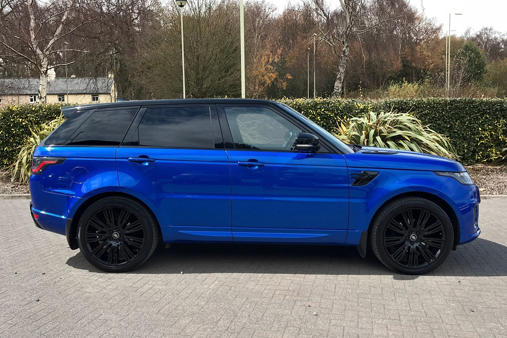 Land Rover Range Rover Sport Sdv6 Dynamic Blue #5
