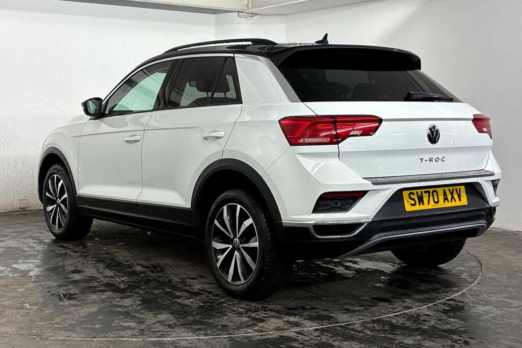 Volkswagen T-Roc 1.5 Tsi Evo Se White #3